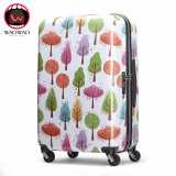 ABS PC trunk luggage made of 100_ new imported materail